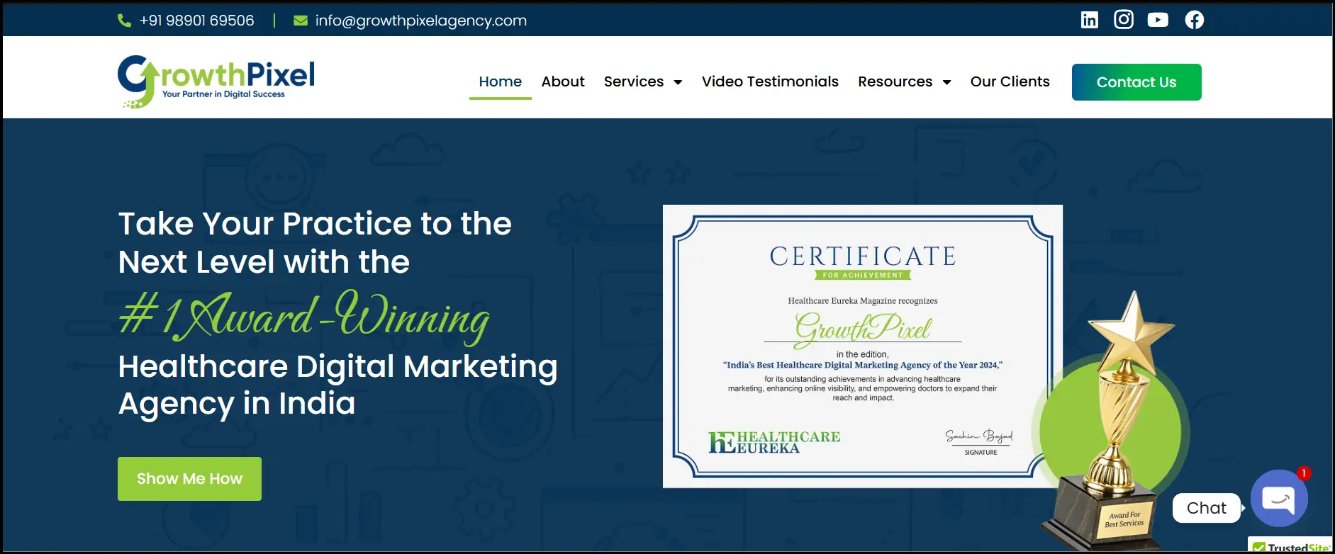 GrowthPixel-banner image- healthcare digital marketing agency in India
