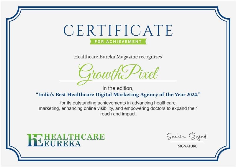 Indias Best Healthcare Digital Marketing Agency of the Year 2024