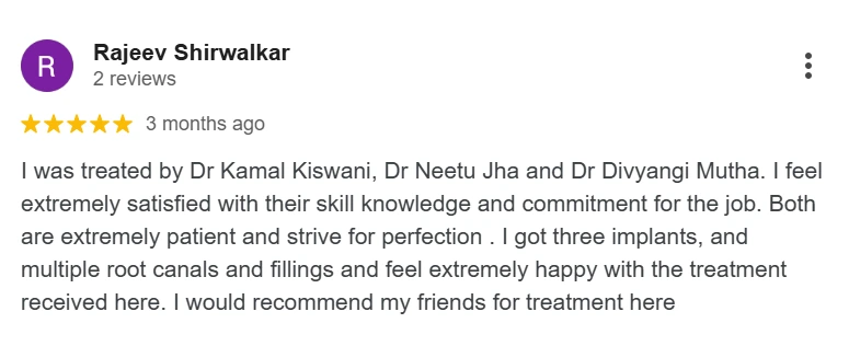 Dev s Oral Care Google Review