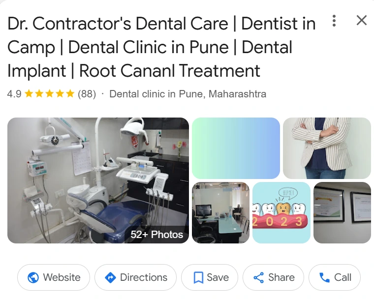 Dr. Contractors Dental Care Google Business Profile