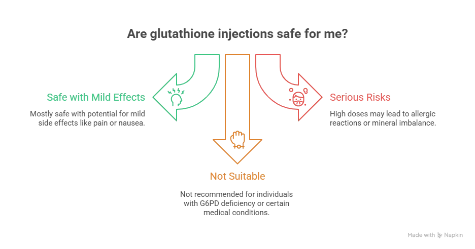 Glutathione Injections Safety Overview – Benefits Risks and Suitability