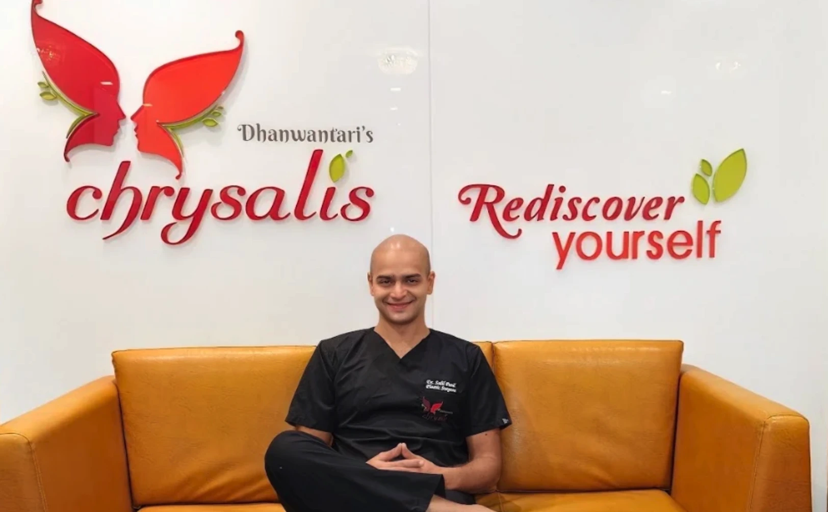 Dr. Salil Patil, plastic surgeon, at Dhanwantari's Chrysalis clinic in Ravet, PCMC